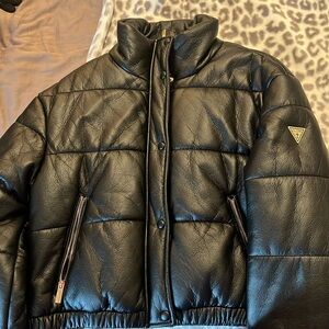 Guess Black Puffer Jacket